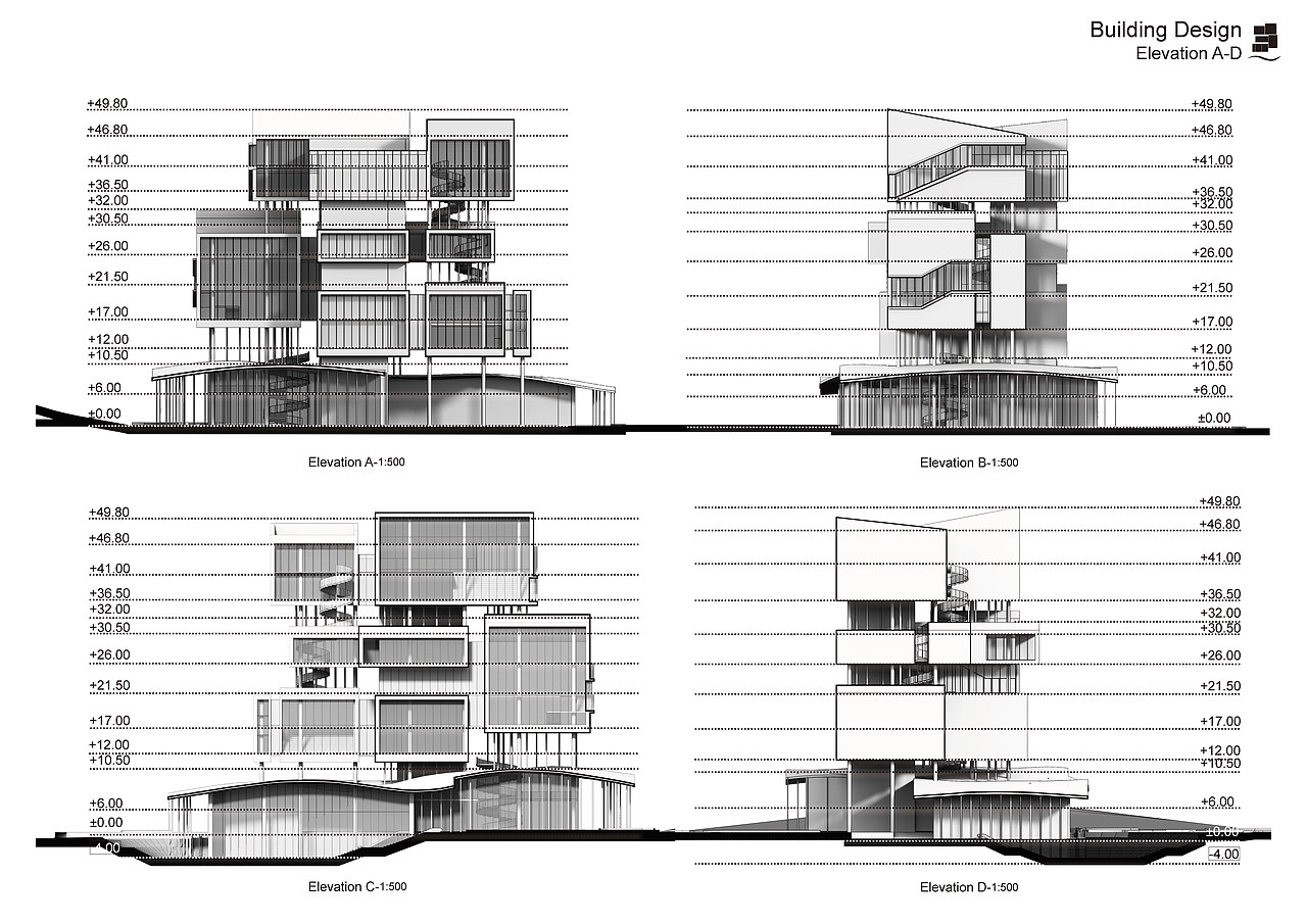 国际城市 | City of Sky | 松岛图书馆（设计竞赛）（图ZMzEyMDE3Mjg0） - 建筑设计 - 站酷设计师设计师Hobo原创素材 - 站酷ZCOOL