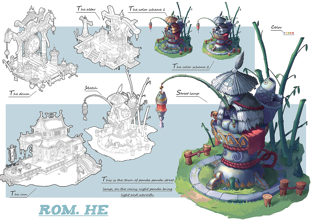 一些建筑设计（图ZMzU2NzI3NTQw） - 概念设定 - 站酷设计师夏迹luo原创素材 - 站酷ZCOOL