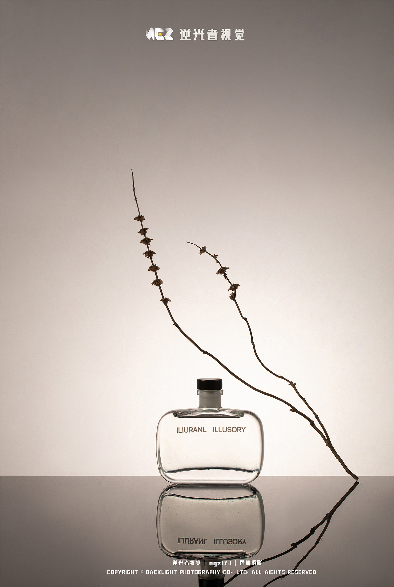 无火香薰/香薰静物图/产品摄影/逆光者视觉