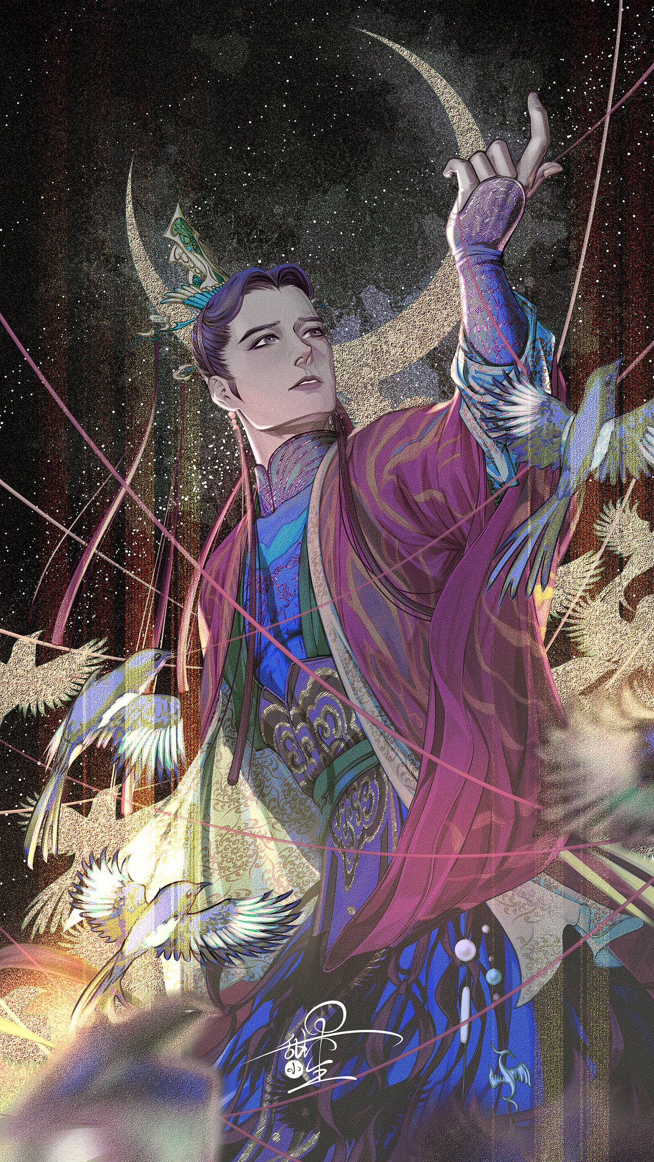 月份公子系列（图ZMzE0NDQ5NzY0） - 创作习作 - 站酷设计师甜果小生原创素材 - 站酷ZCOOL