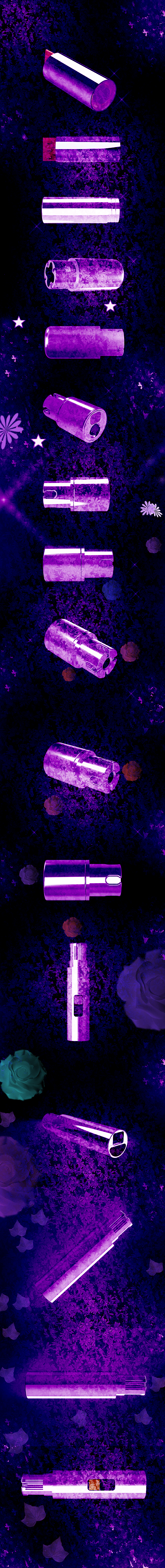 紫色的透明瓶子（暗夜绽放的美丽）（图ZMzQzMDY1OTY4） - 海报 - 站酷设计师深圳市世纪本原原创素材 - 站酷ZCOOL