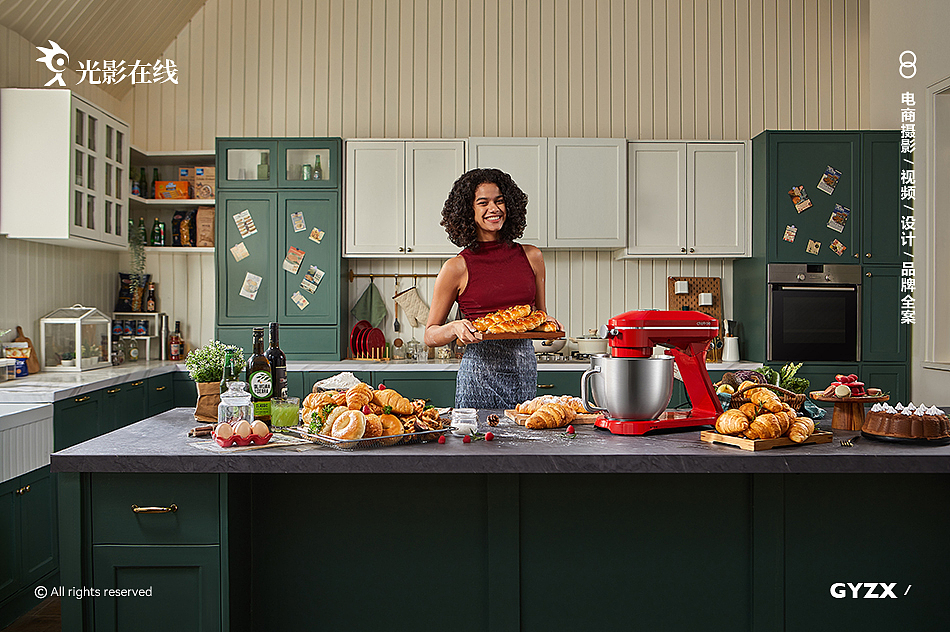 普森斯厨师机 | 多功能揉面机 | 产品摄影