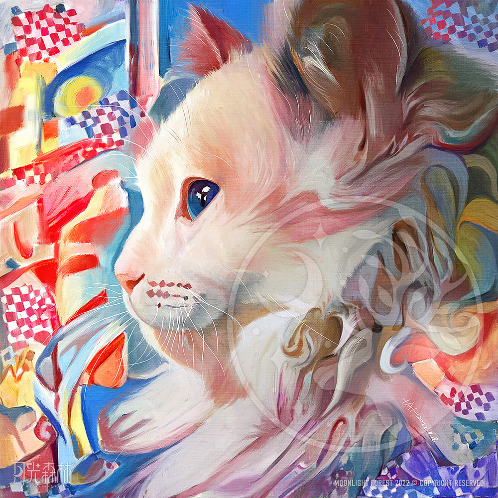 装饰画系列-Vol.09 [月光森林]