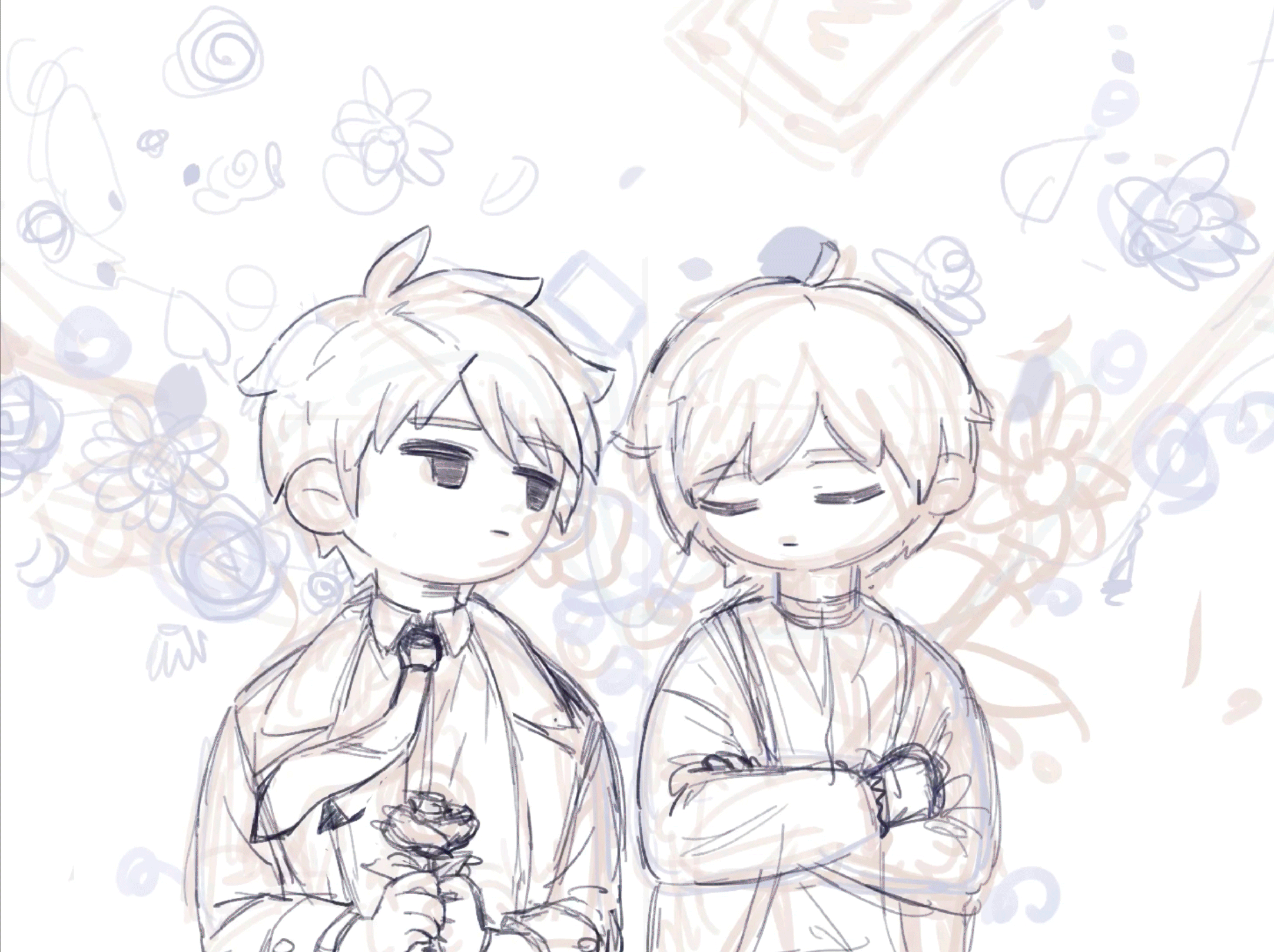 二次元插画练习（图ZMzAyOTc4NzY4） - 创作习作 - 站酷设计师一大又双木原创素材 - 站酷ZCOOL