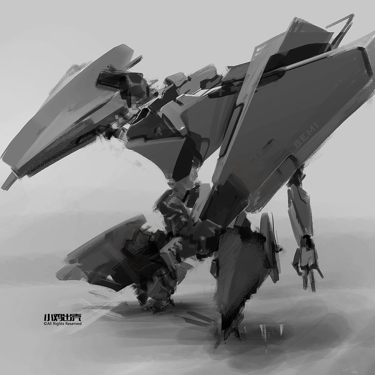 年末机甲大放送（图ZMzU3OTcwMzEy） - 概念设定 - 站酷设计师小鸡出殻原创素材 - 站酷ZCOOL