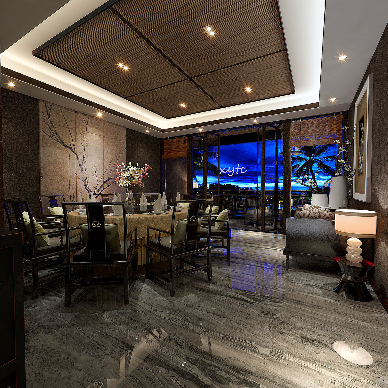 工装//禅意东方,中式会所