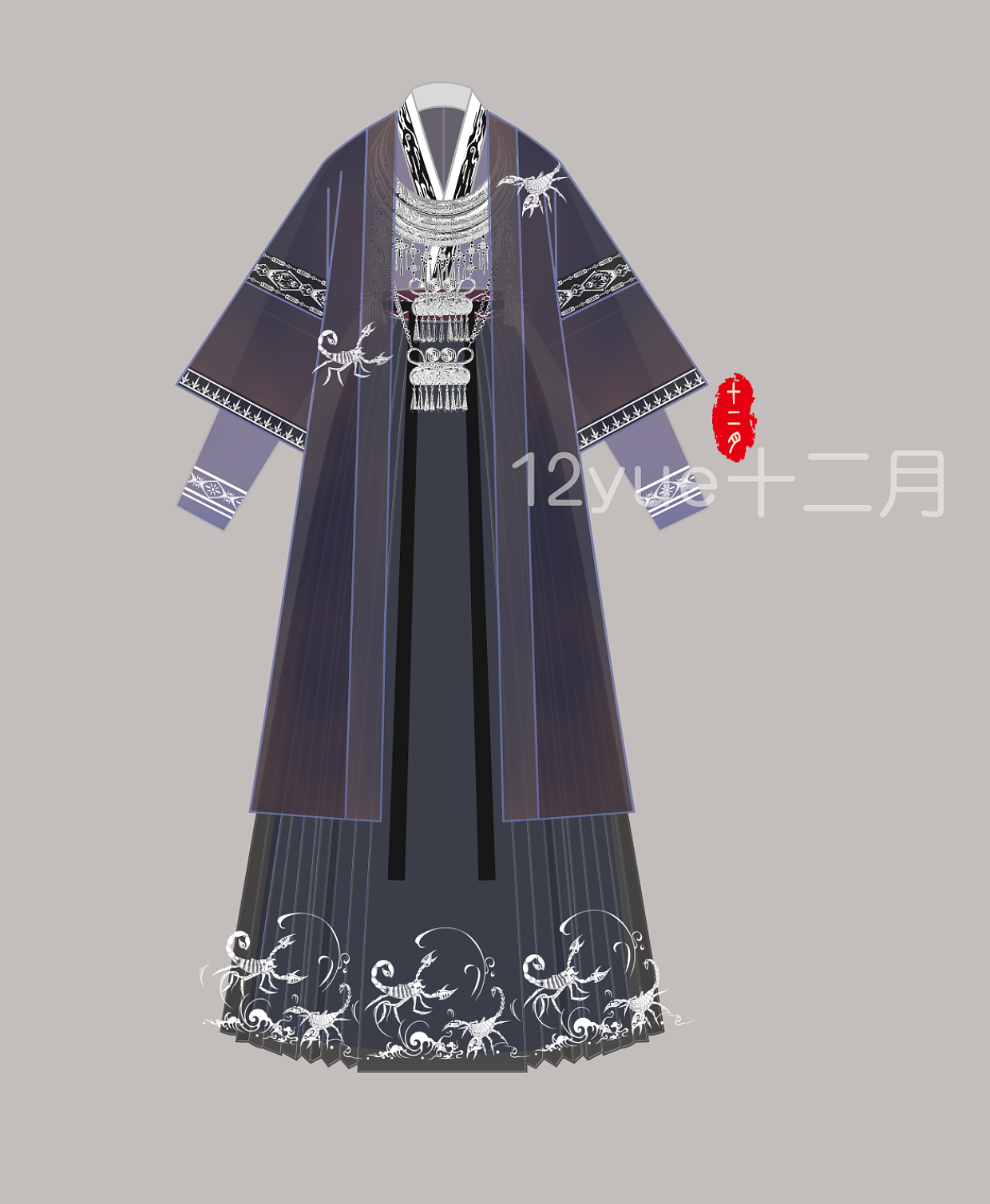 汉服设计/木梨枝