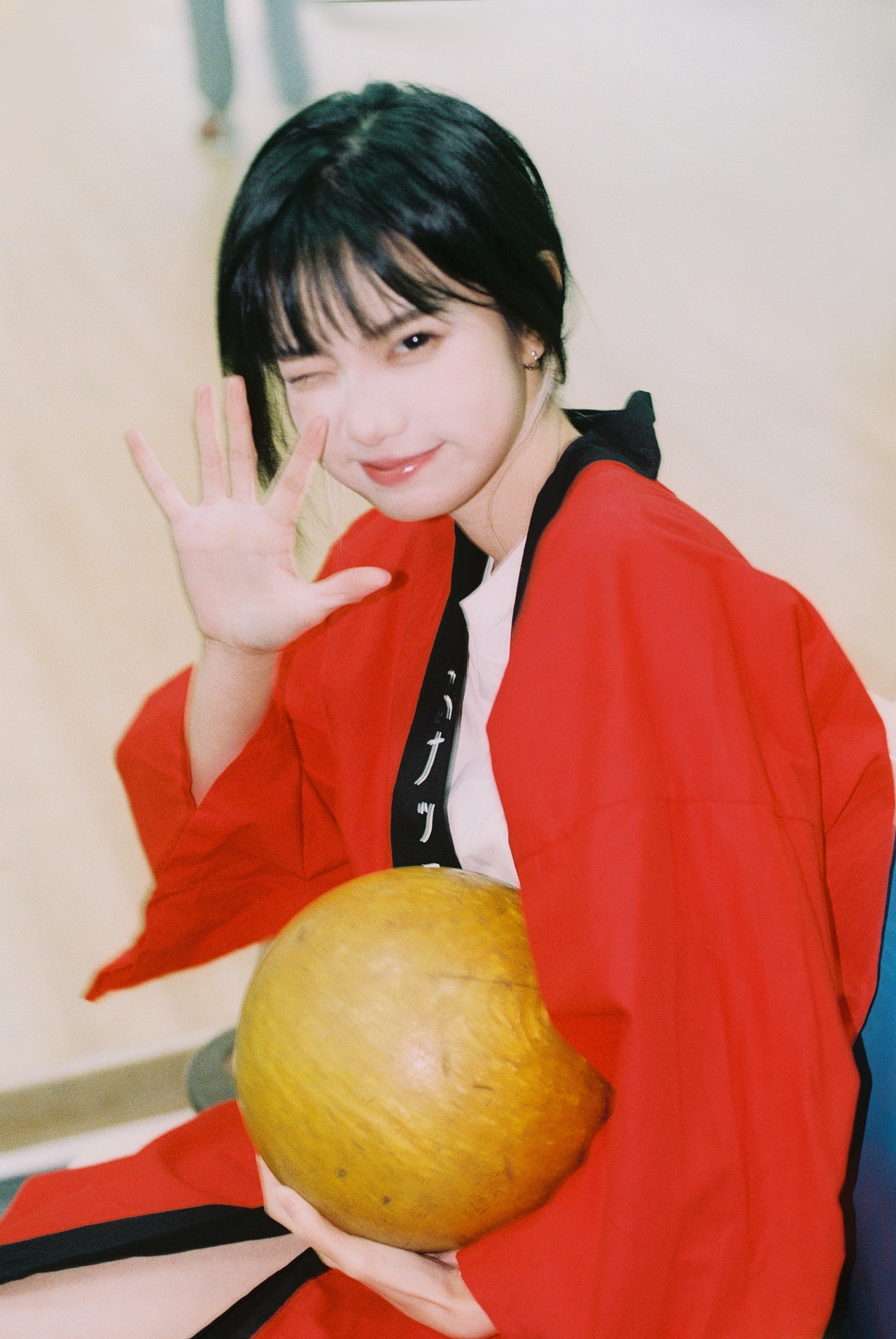 保龄球和胶片也很搭