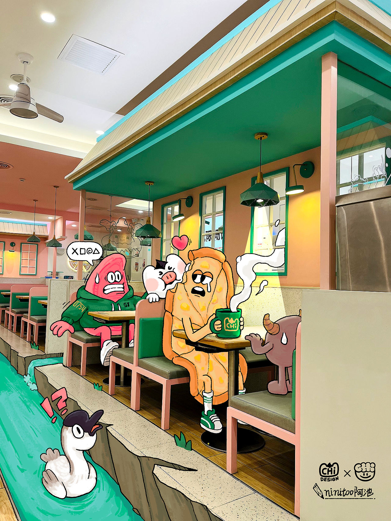 阿池的脑洞画4（图ZMzUwNDMxMTky） - 商业插画 - 站酷设计师阿池脑洞画原创素材 - 站酷ZCOOL