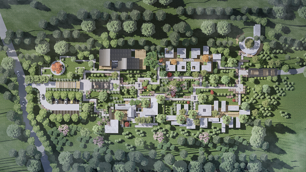 剑阁蜀山漫步游客休闲中心