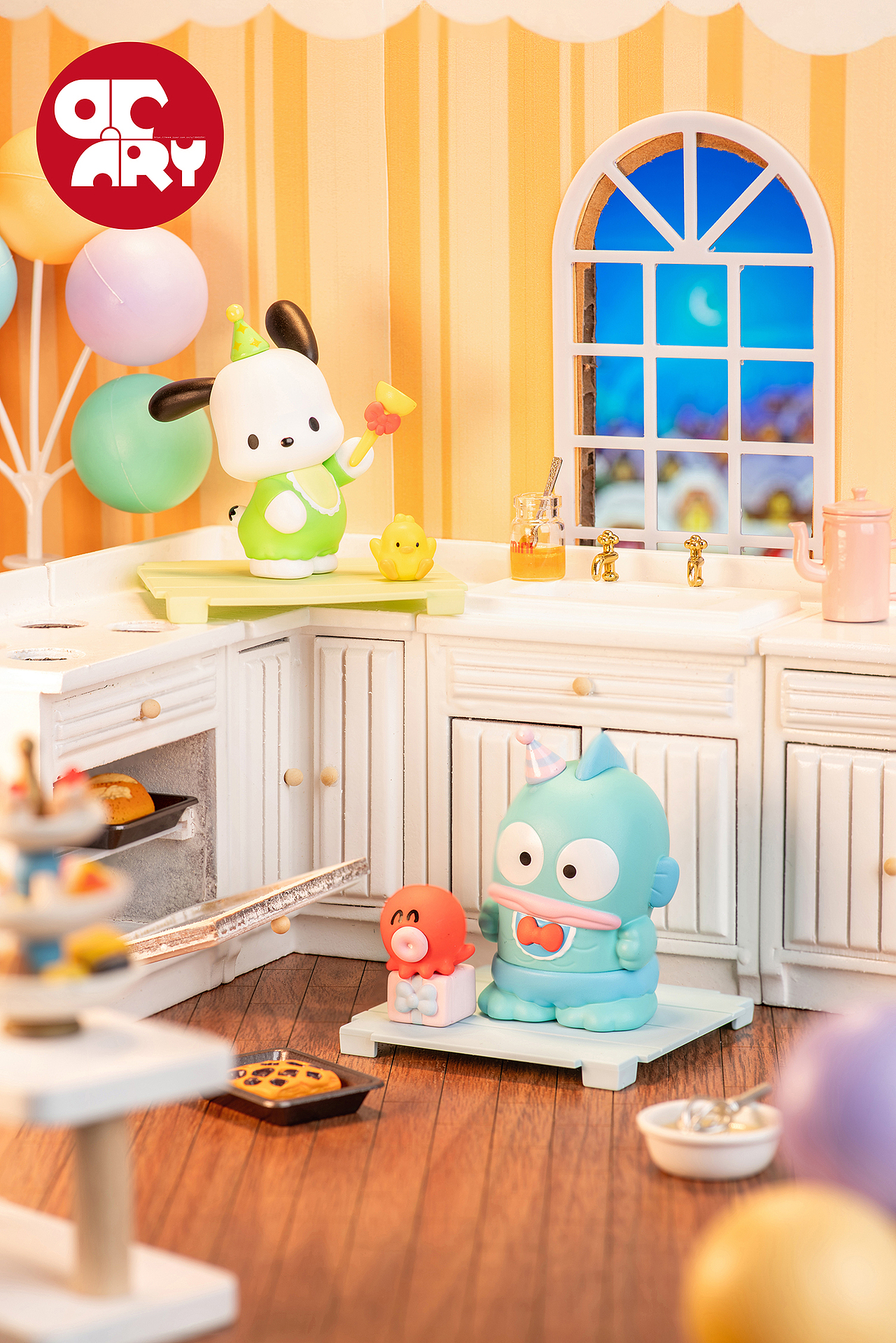 萌趣 三丽鸥欢乐颂系列微盒拍摄