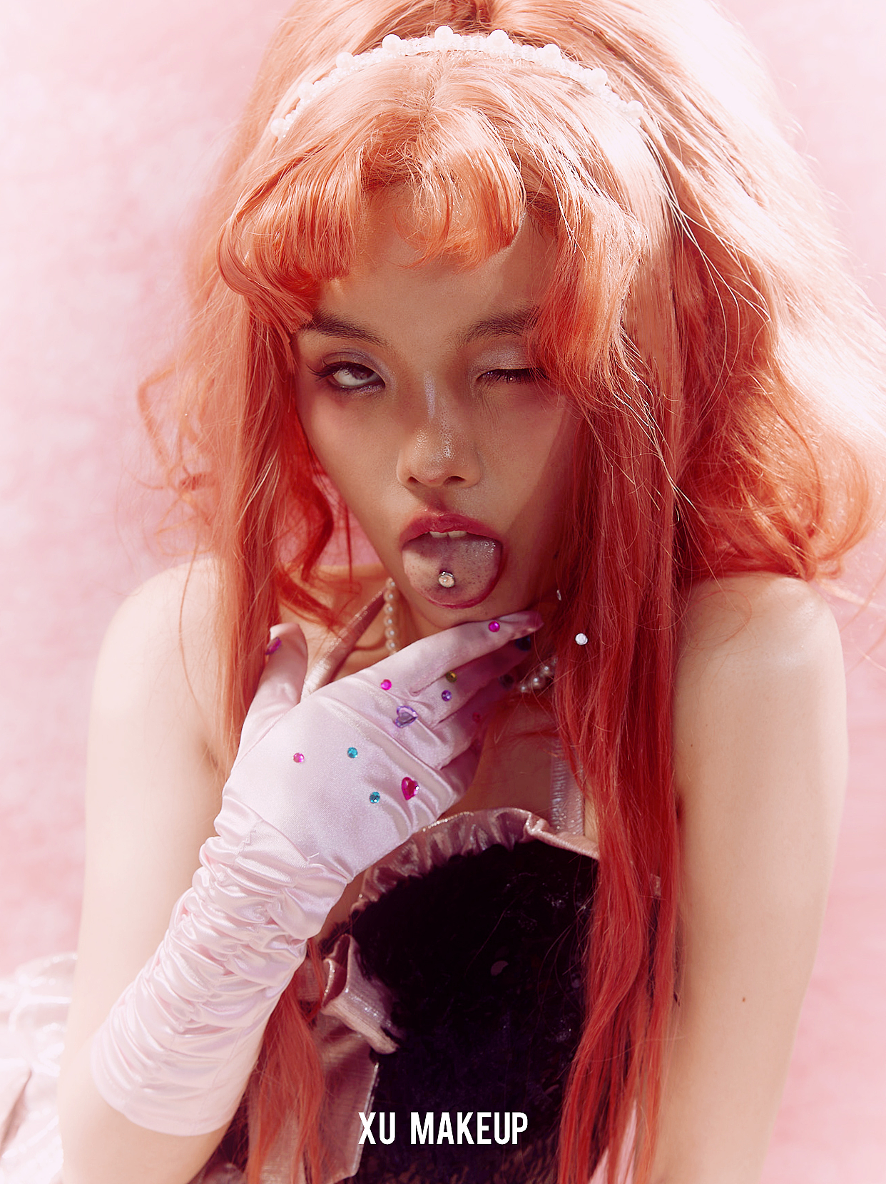 Black Pink Barbiecore妆发造型