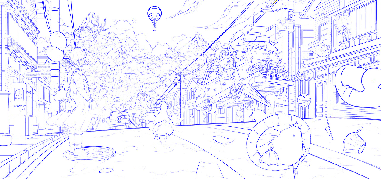 【学员作品】时七-在路上（图ZMzM4MzU4NjQ0） - 商业插画 - 站酷设计师冯渡插画工作室原创素材 - 站酷ZCOOL