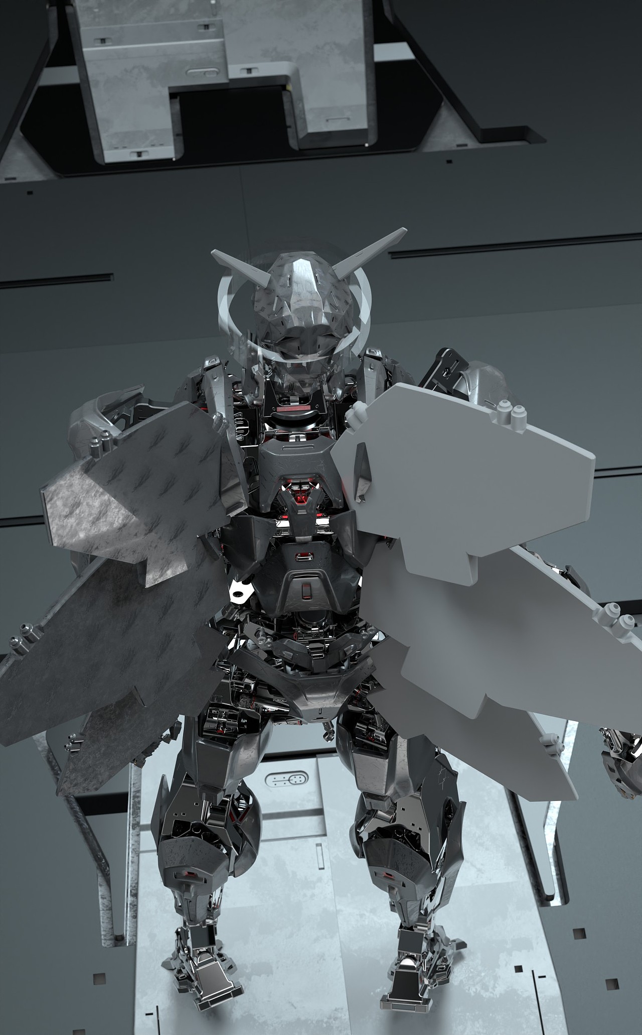 ag机甲/元宇宙未来外星生命/《蜂甲》机甲原创设计