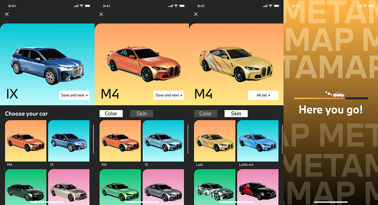 宝马中国APP之元宇宙场景探索METAMAP设计