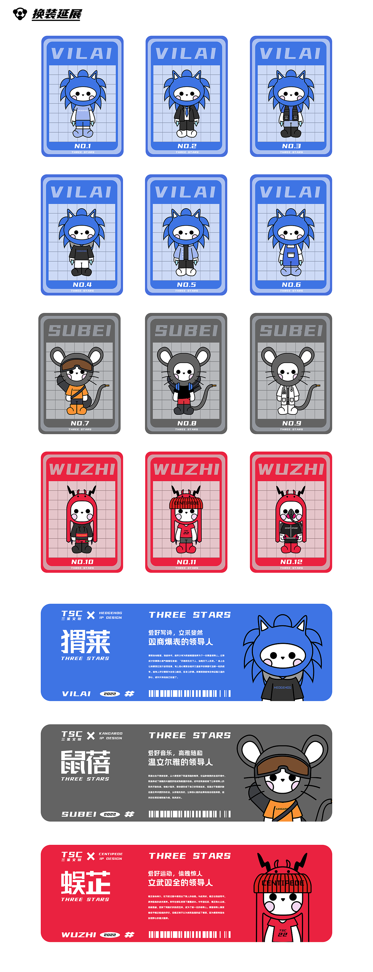 三星文明|Three Stars Civilization|IP形象设计