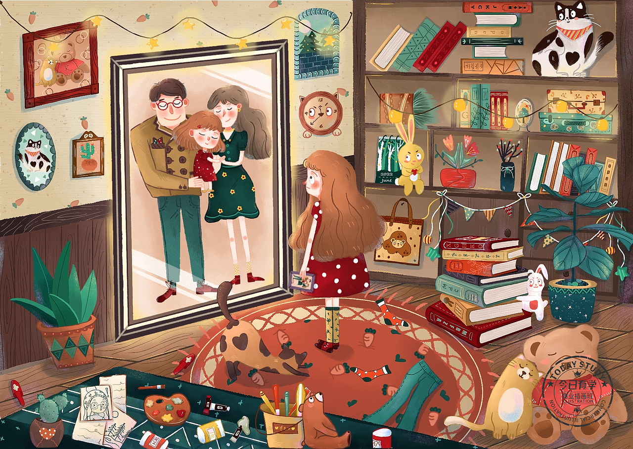 【今日有学插画】学员作品合集——PS商插16期