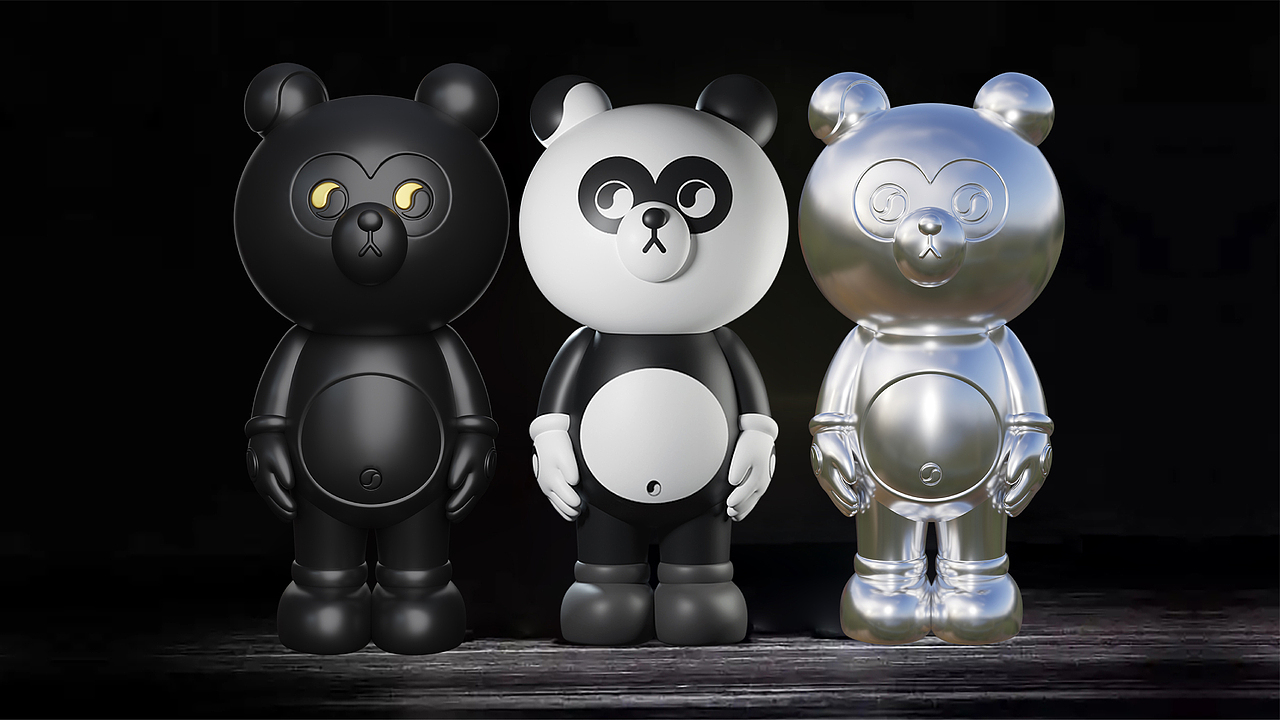 国潮潮流IP|阿太熊（太极熊猫）（图ZMzM1MTM1MzA0） - 其他动漫 - 站酷设计师阿太熊原创素材 - 站酷ZCOOL