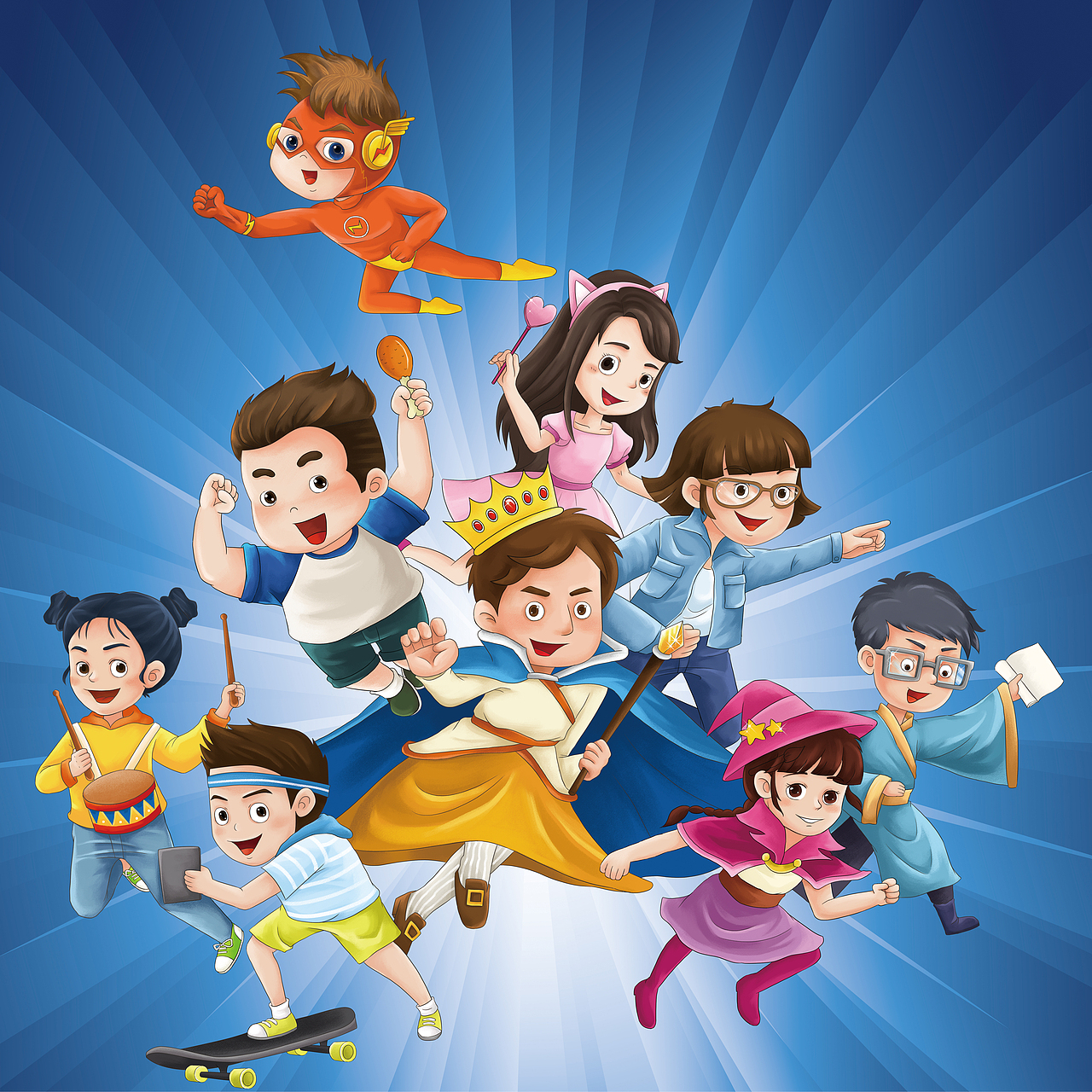 【人物形象设计】（图ZMzM1MDEyOTIw） - 儿童插画 - 站酷设计师北极以北821015原创素材 - 站酷ZCOOL