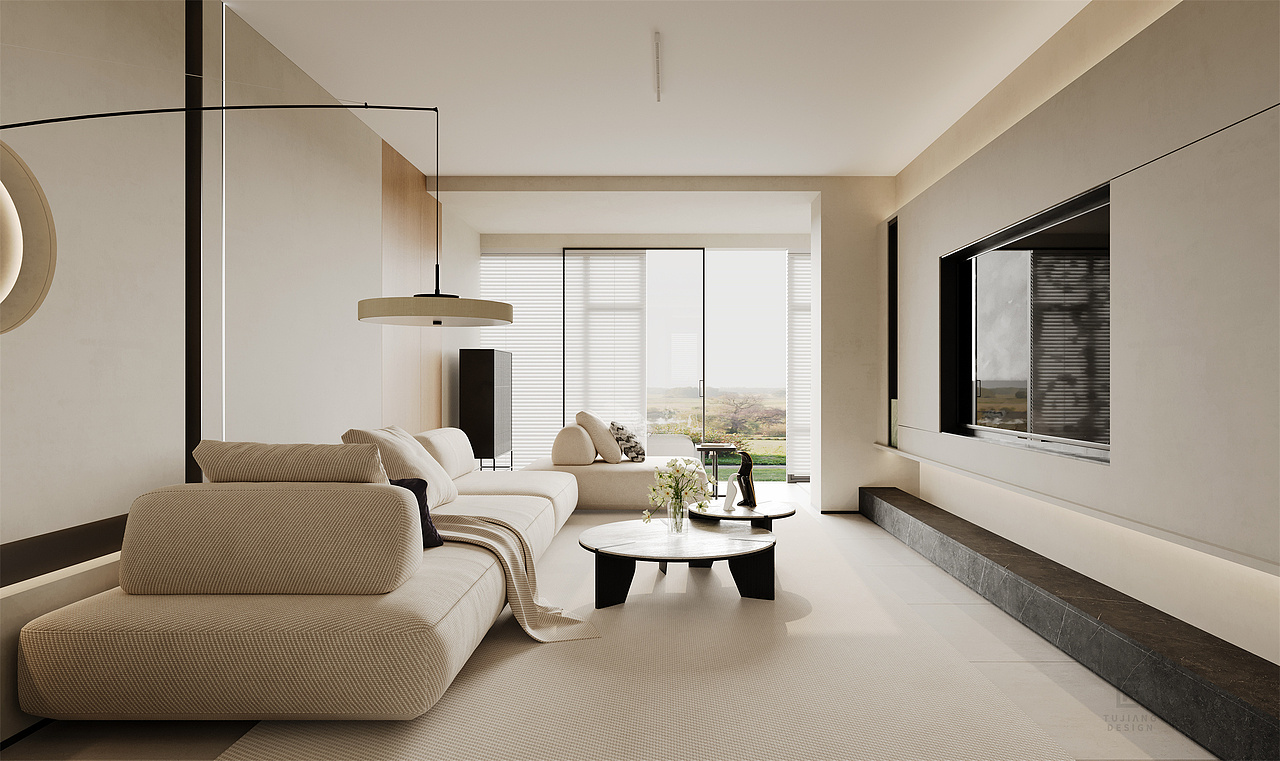 现代简约，极简优雅的装修，浪漫舒适的装饰