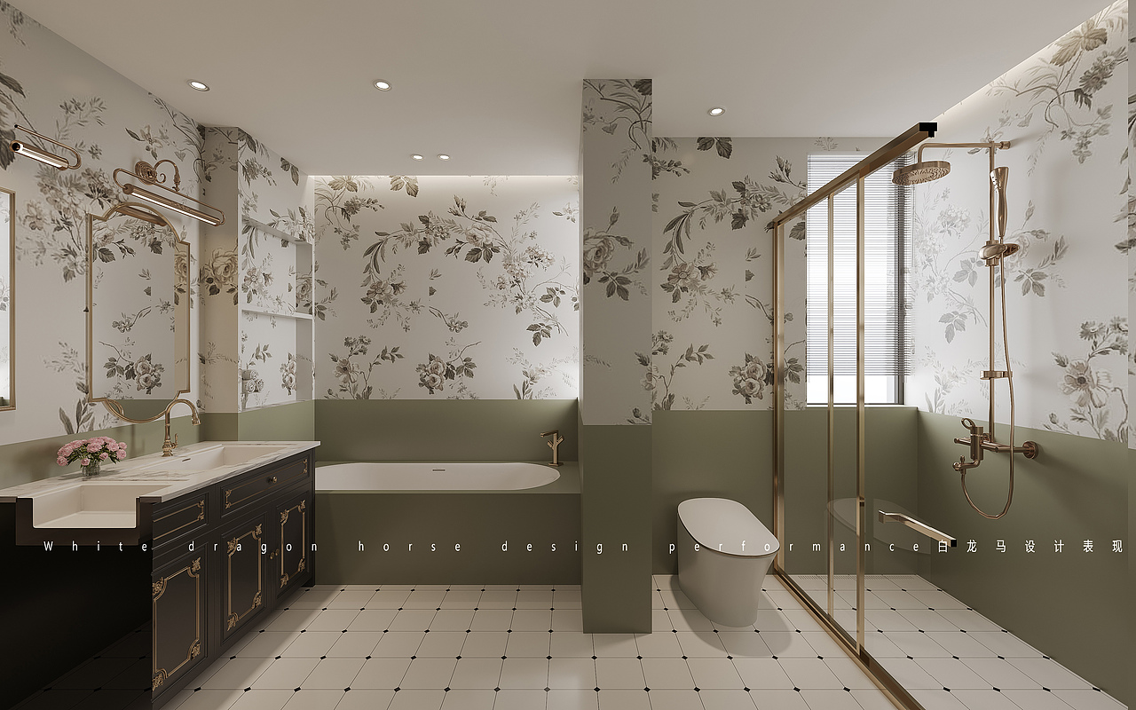 法式风格——白龙马效果（图ZMzUxNTk3ODcy） - 家装设计 - 站酷设计师一只小娄娄原创素材 - 站酷ZCOOL