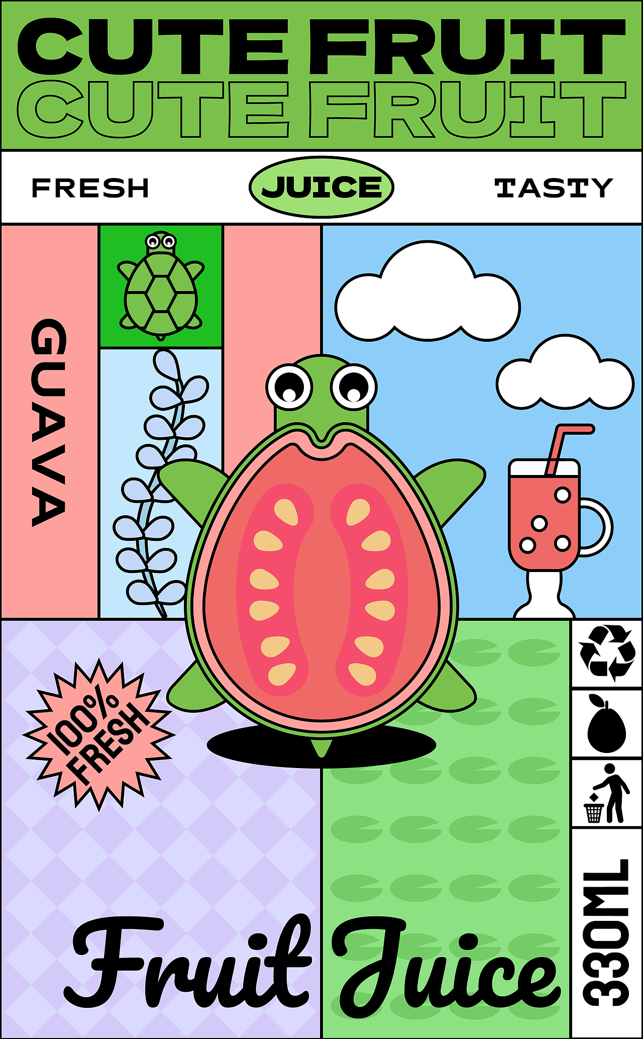 猪猪猕猴桃 瓢虫杨桃 小乌龟芭乐 天鹅芒果 乌贼樱桃..（图ZMzI0MjYyODA4） - 包装 - 站酷设计师卉椰原创素材 - 站酷ZCOOL