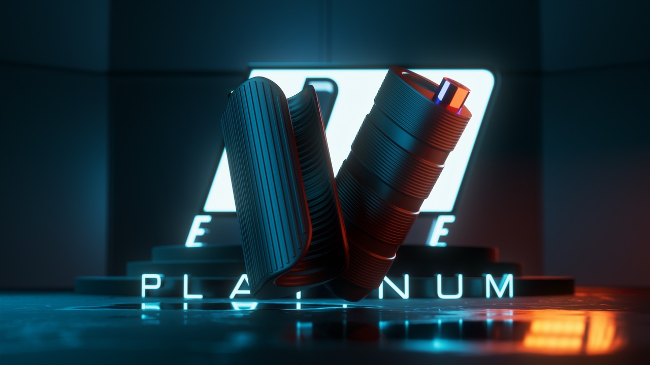 Blender产品动画:Blush·M-Elite Platinum