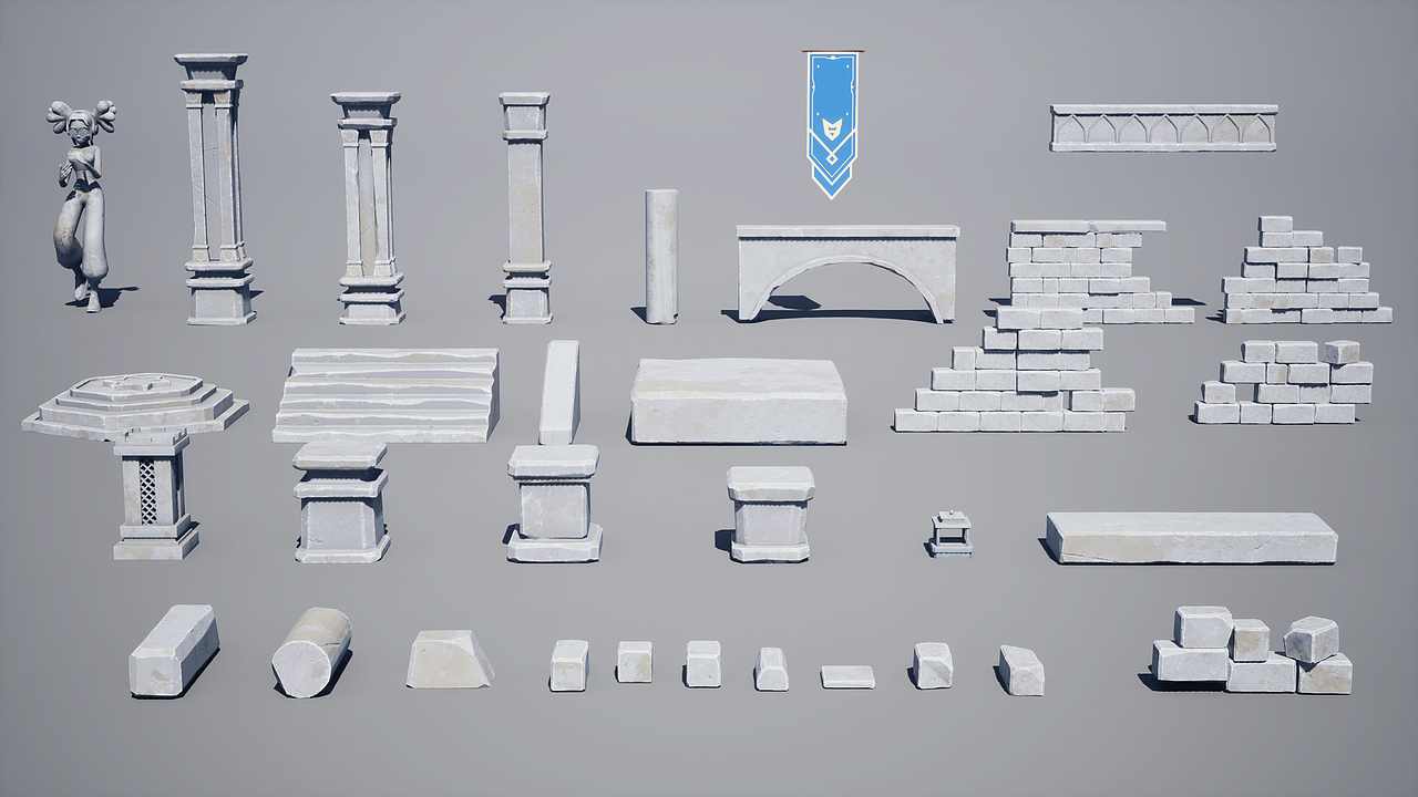 UE5 | 风格化遗迹