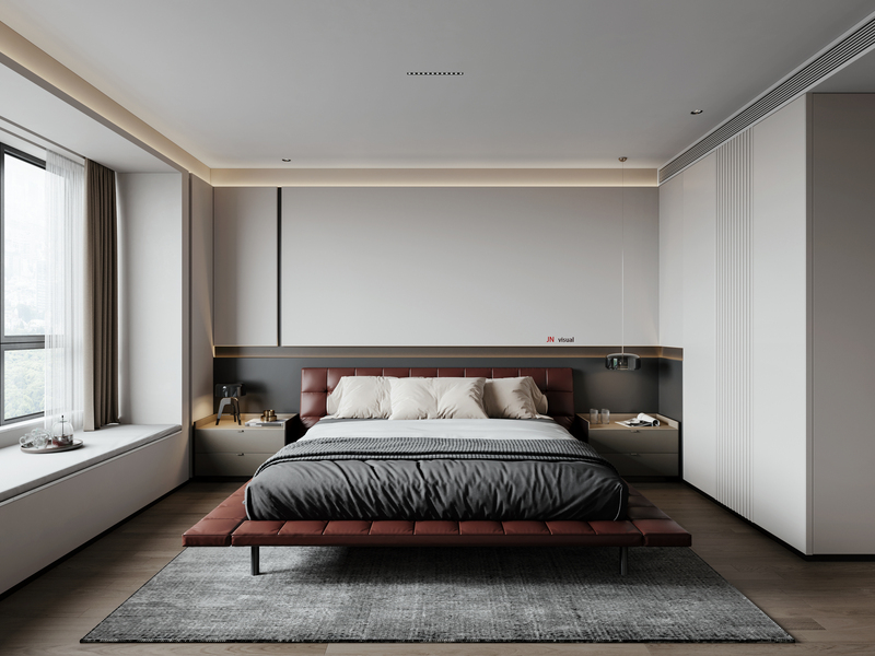 现代卧室