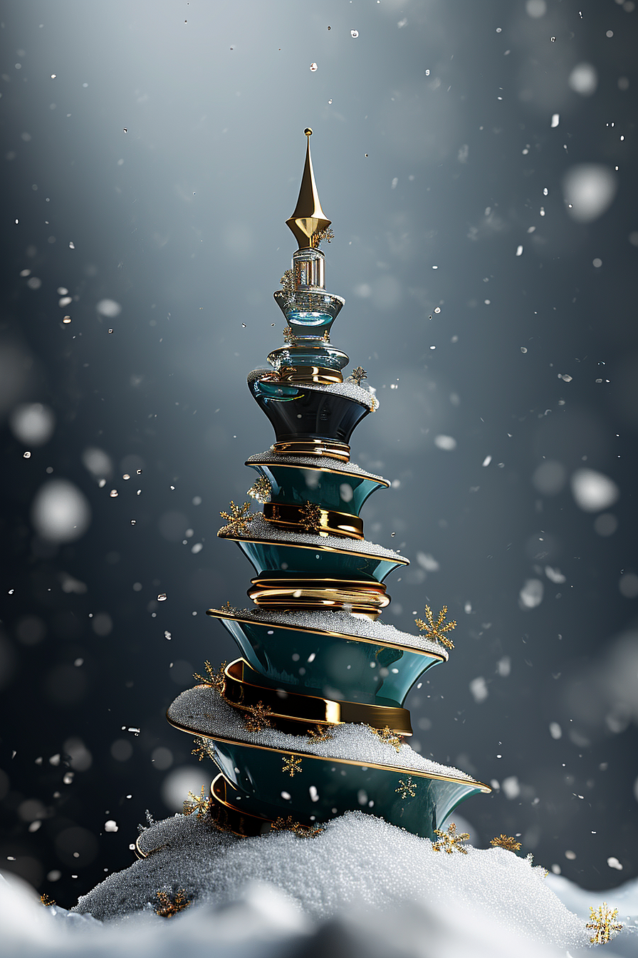 虚拟海报 | 圣诞节海报（图ZMzU4MTAzNDY0） - AI作品 - 站酷设计师YIIIJIIIE原创素材 - 站酷ZCOOL