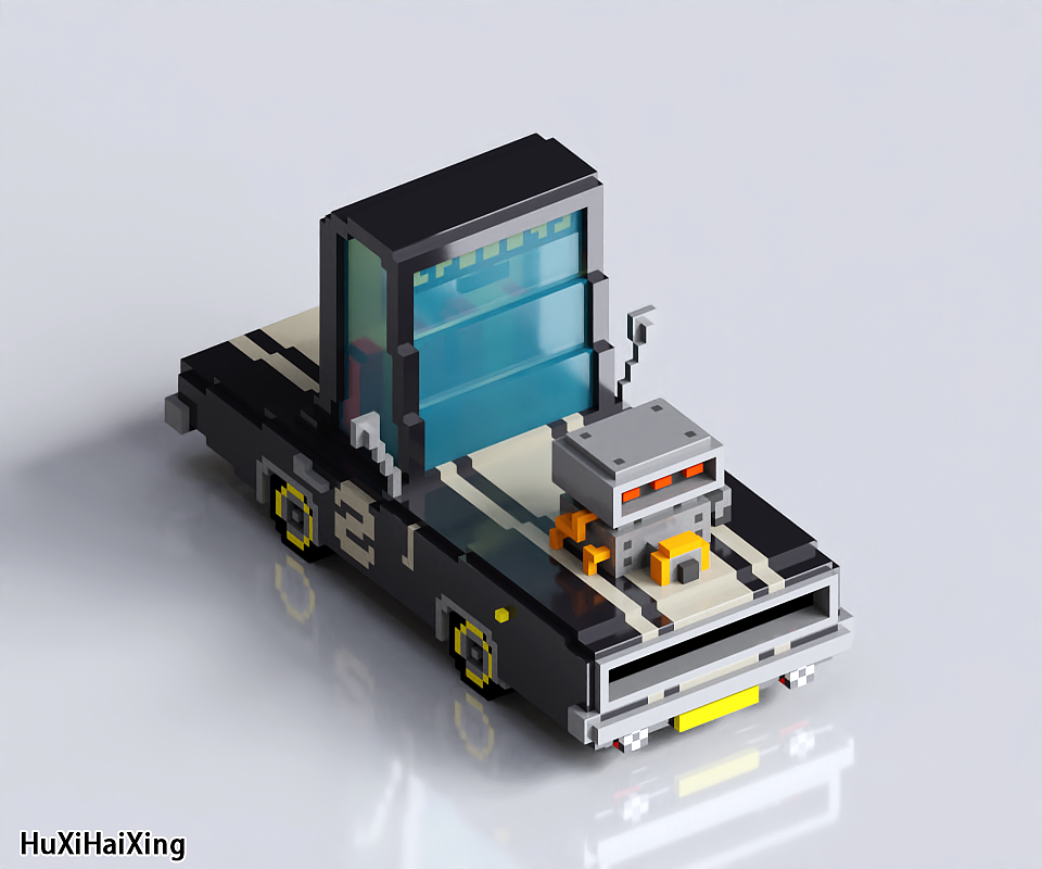MagicaVoxel -小跑车（图ZMzU0NTc1NjQ0） - 建筑/空间 - 站酷设计师虎玺海星原创素材 - 站酷ZCOOL