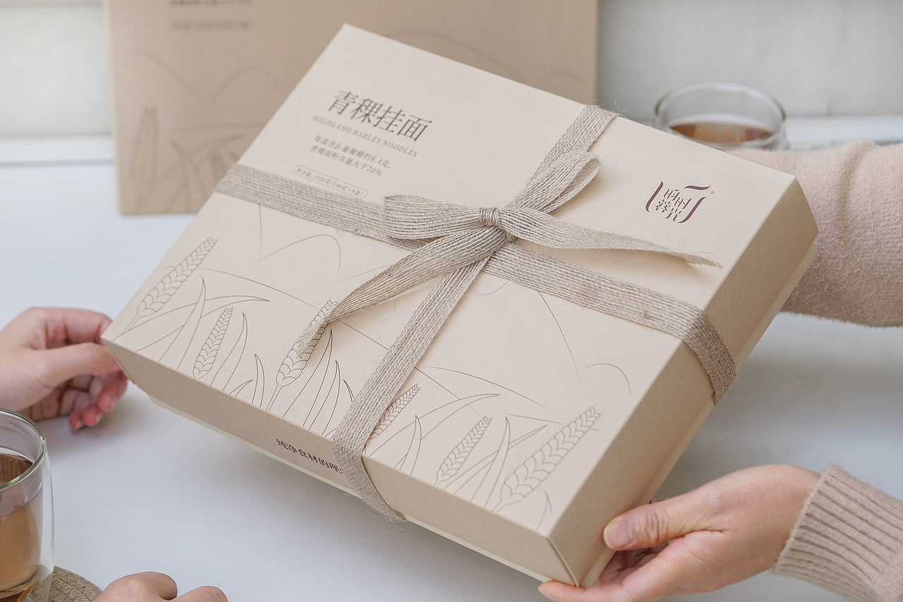 青稞挂面&青稞挂面礼盒拍摄