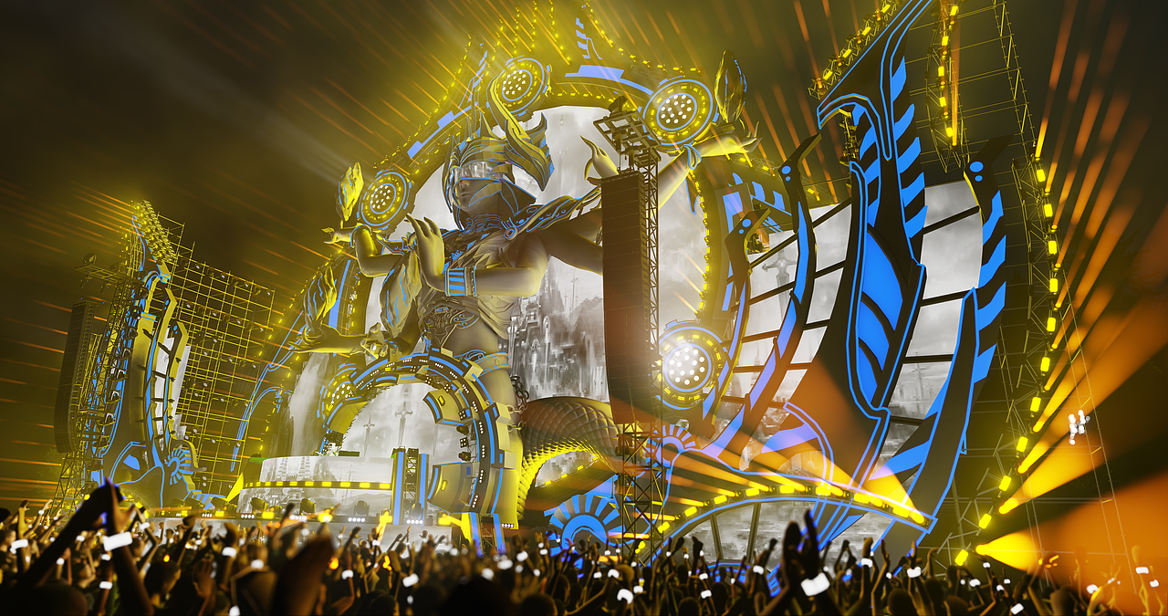 梅塔特隆电音节STAGE MOVIE（图ZMzQyMzQwNDM2） - 舞台美术 - 站酷设计师KennethWu原创素材 - 站酷ZCOOL