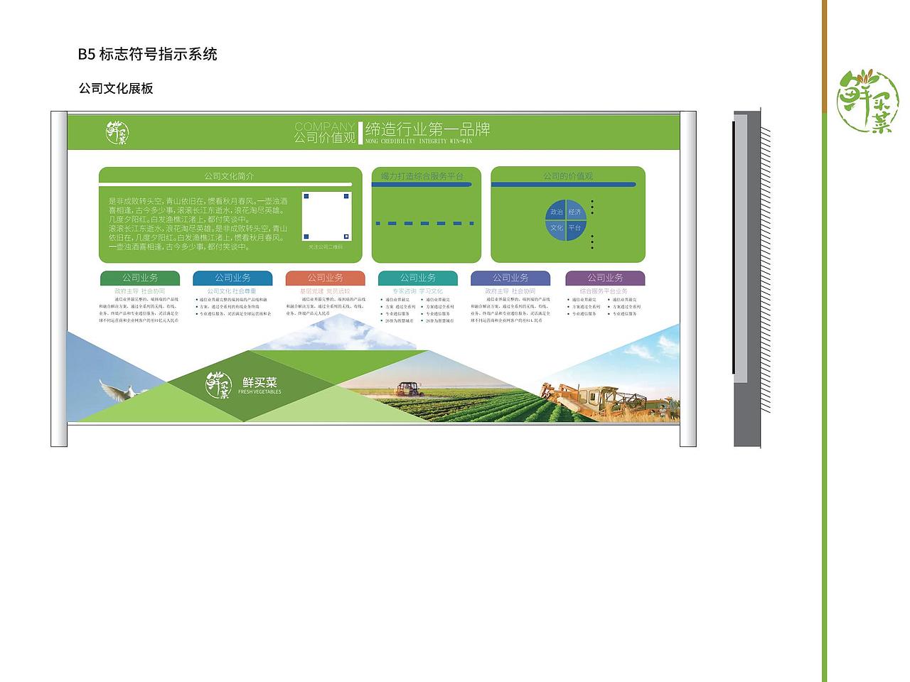 生鲜品牌——鲜买菜VI设计