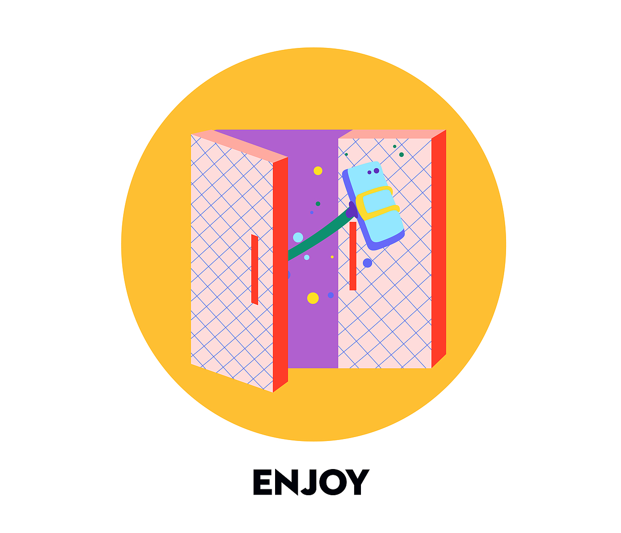 杭州东站万象汇1周年主视觉（图ZMjk4NzI3MDg4） - 宣传物料 - 站酷设计师自由行走的花Tia原创素材 - 站酷ZCOOL