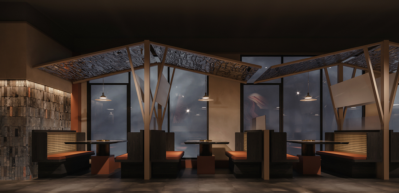 20日料店（图ZMzA3NTI4MDQ4） - 建筑/空间 - 站酷设计师米灰度原创素材 - 站酷ZCOOL