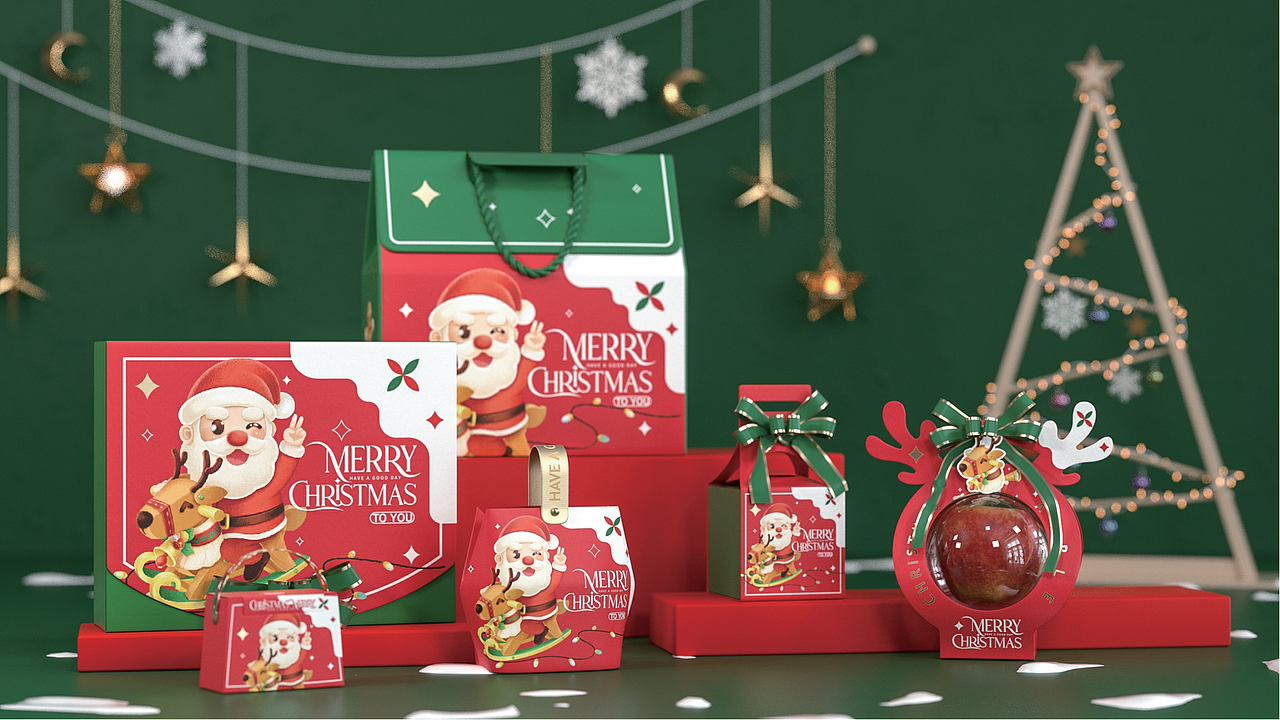 圣诞包装礼盒设计丨礼品丨森宿®