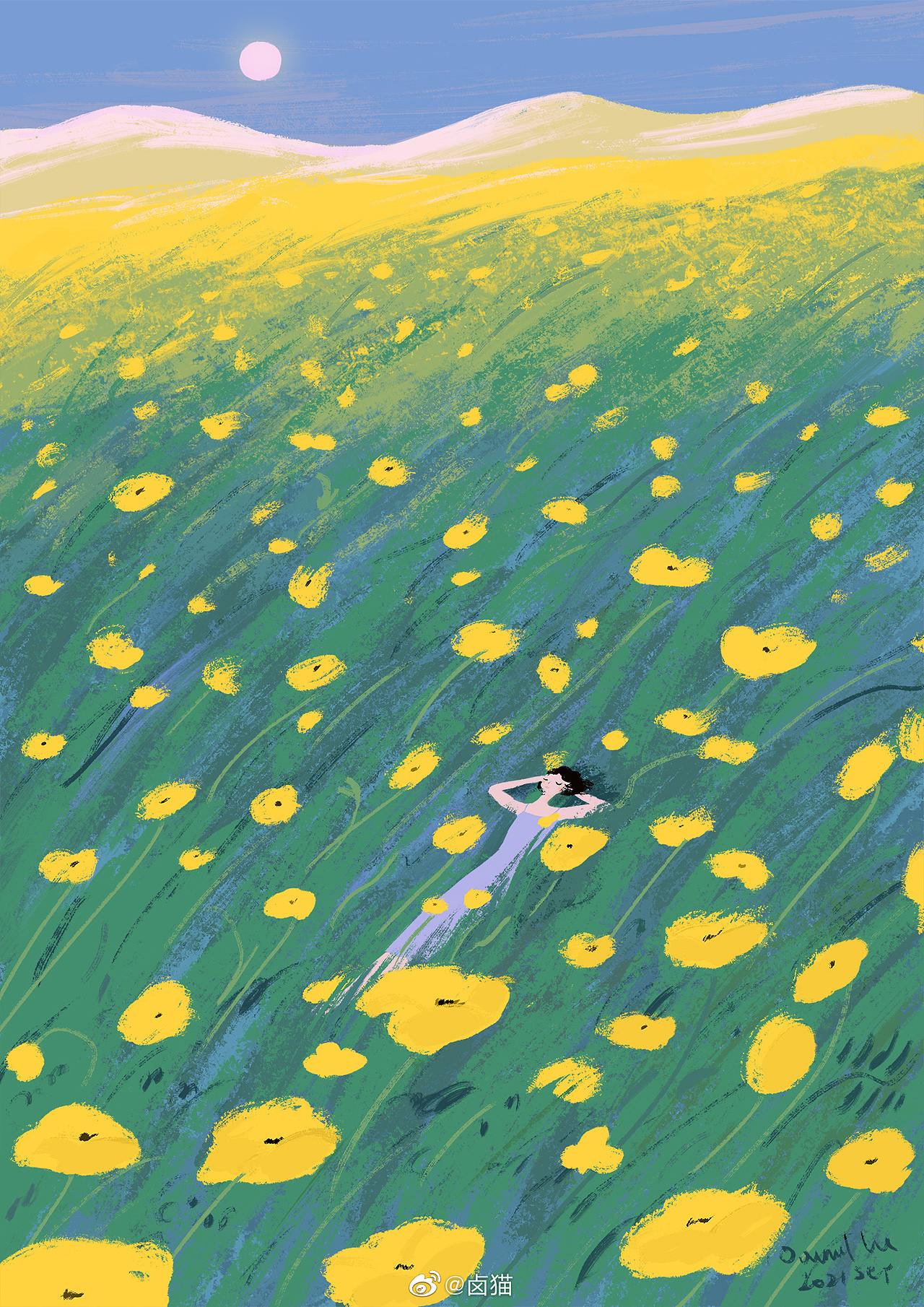 卤猫插画合集我只是一个搬运工