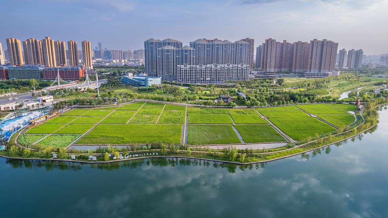 西安市长安公园稻香园 | 景观摄影