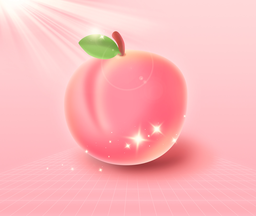 桃子图片可爱的头像图片