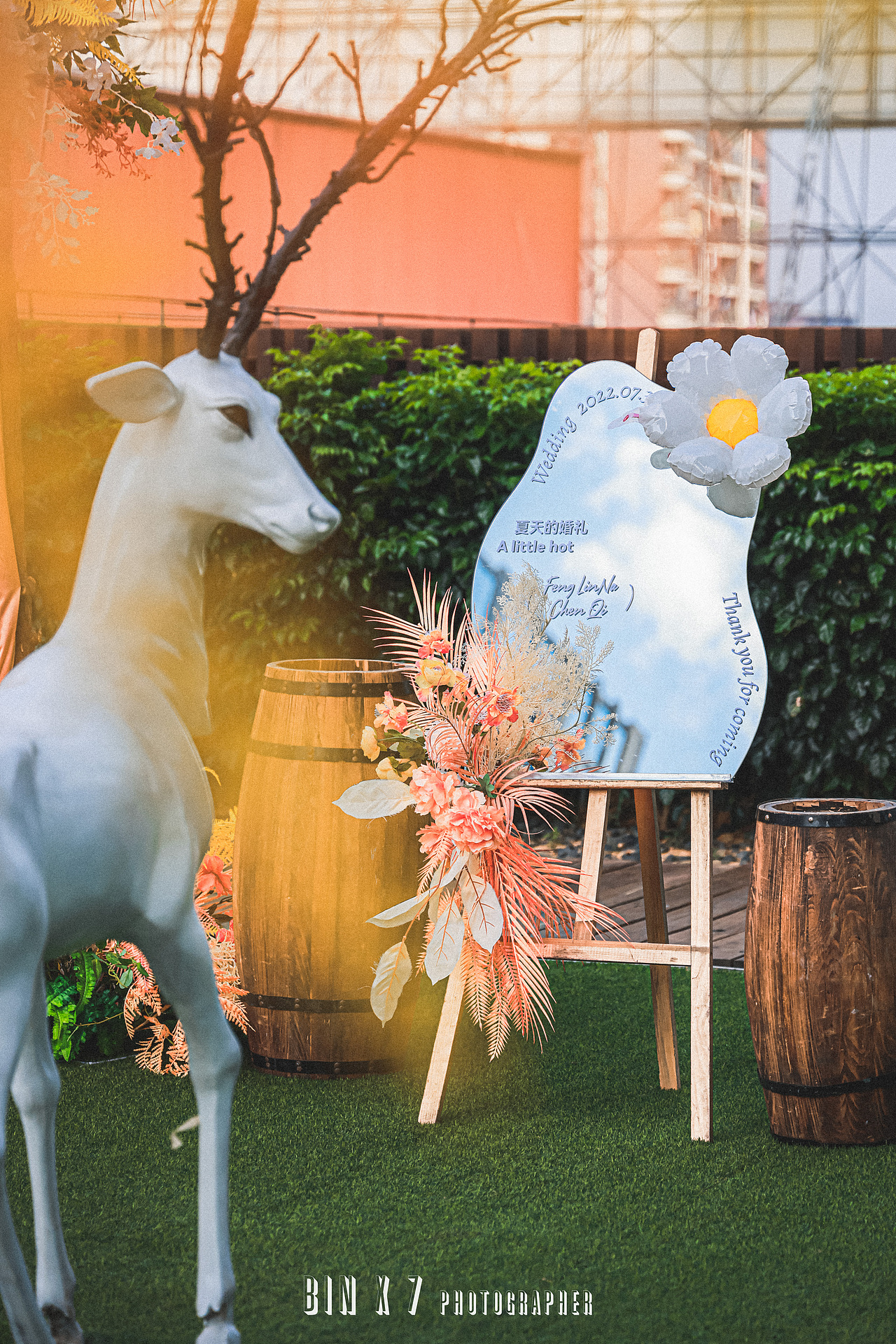 福建福州婚礼跟拍 现场空镜 婚礼布展