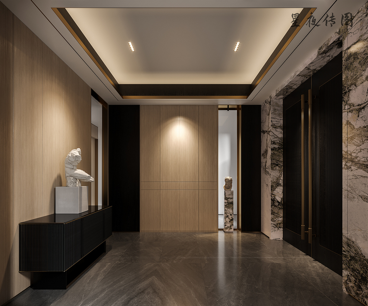 港风轻奢|家装设计效果图