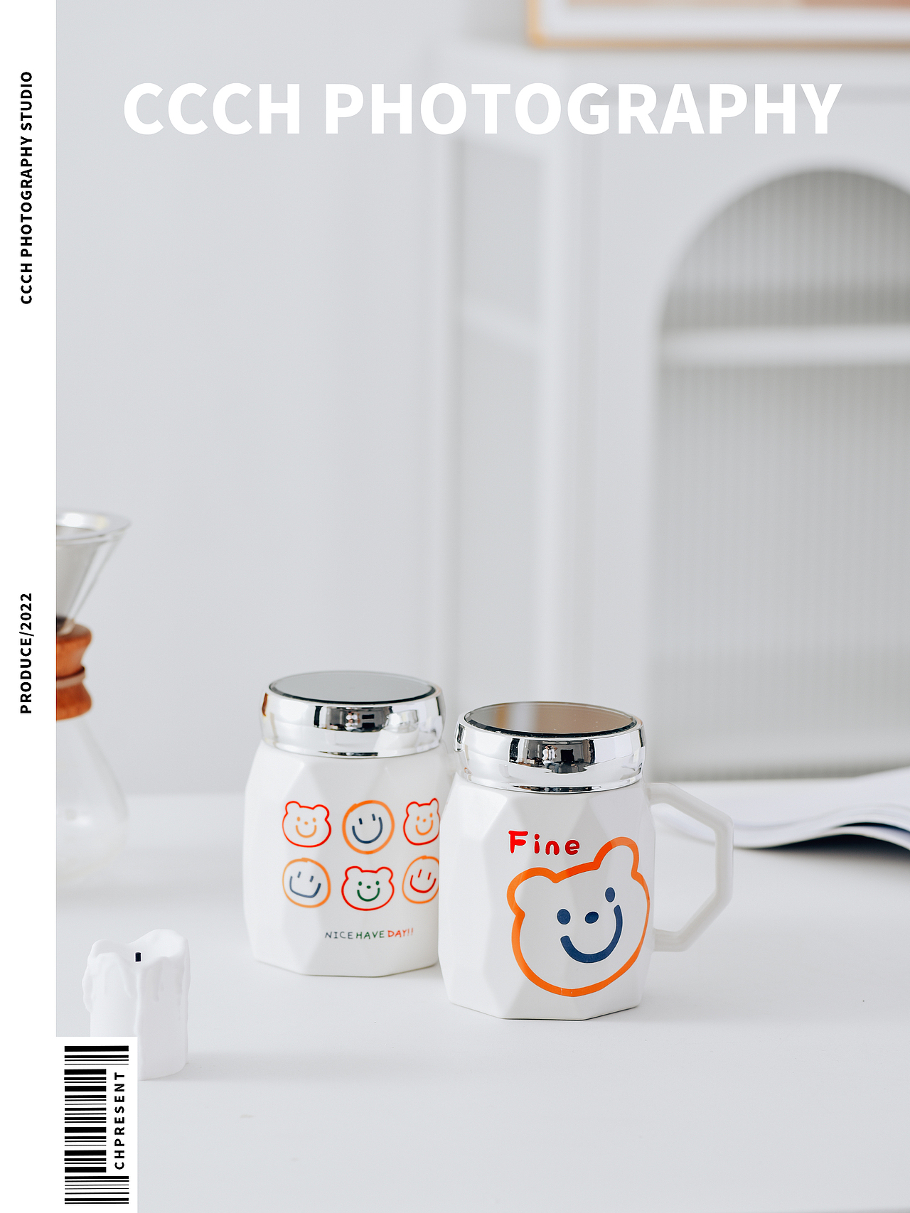 📷产品拍摄|静物摄影|卡通小熊陶瓷杯拍摄