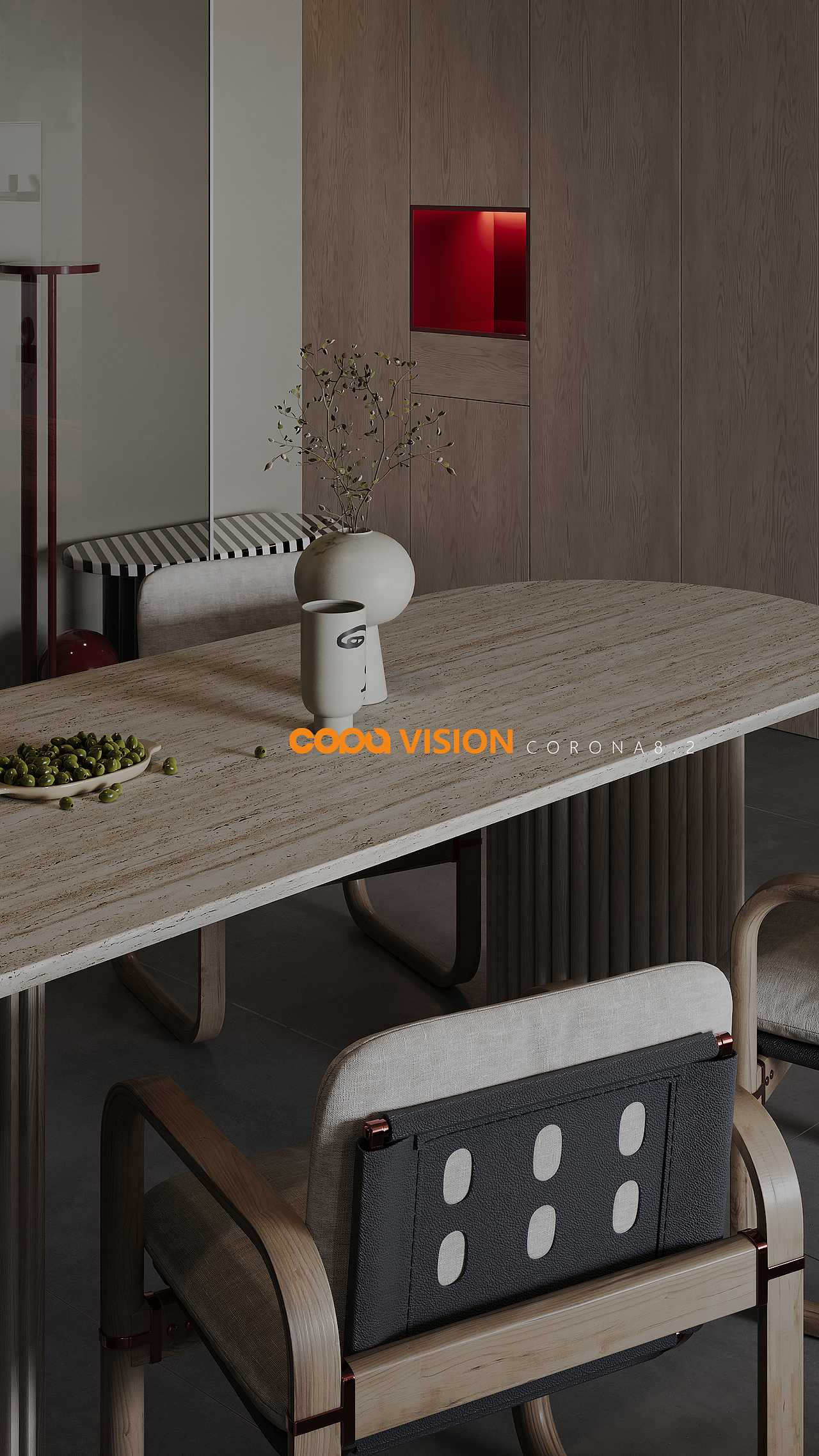 CR渲染-奶油风(同样的设计不同的调调)