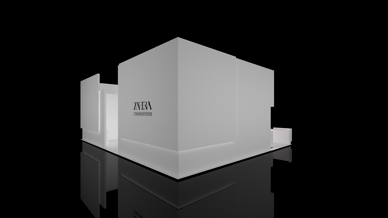 《ZAHRA》芳香展展会设计