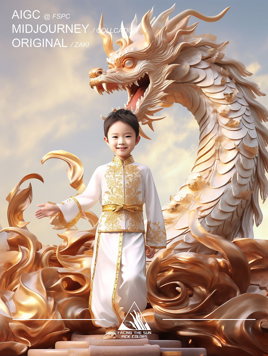 迎龙年儿童AI摄影