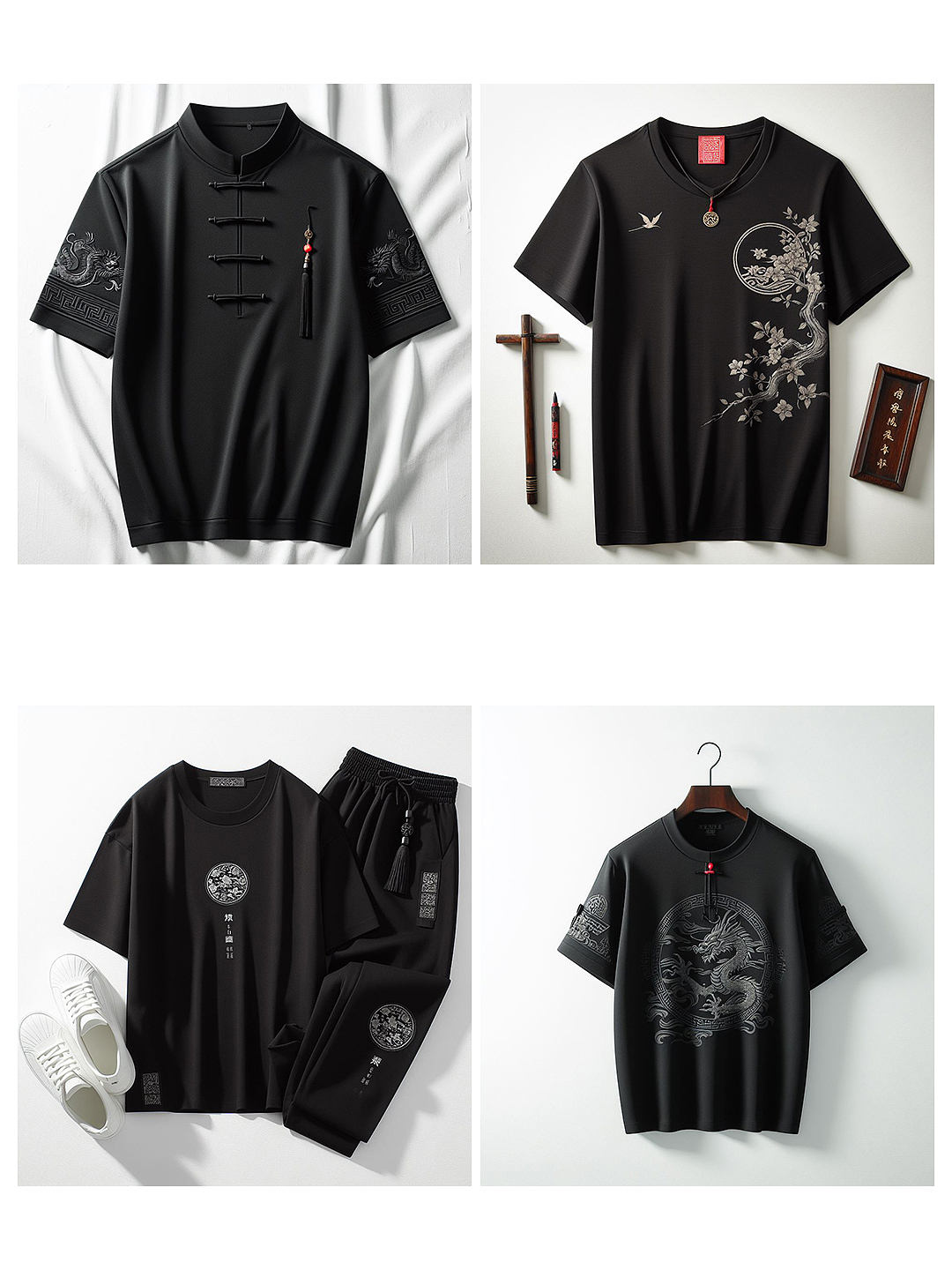 国风国潮男女士服装尽显东方韵味