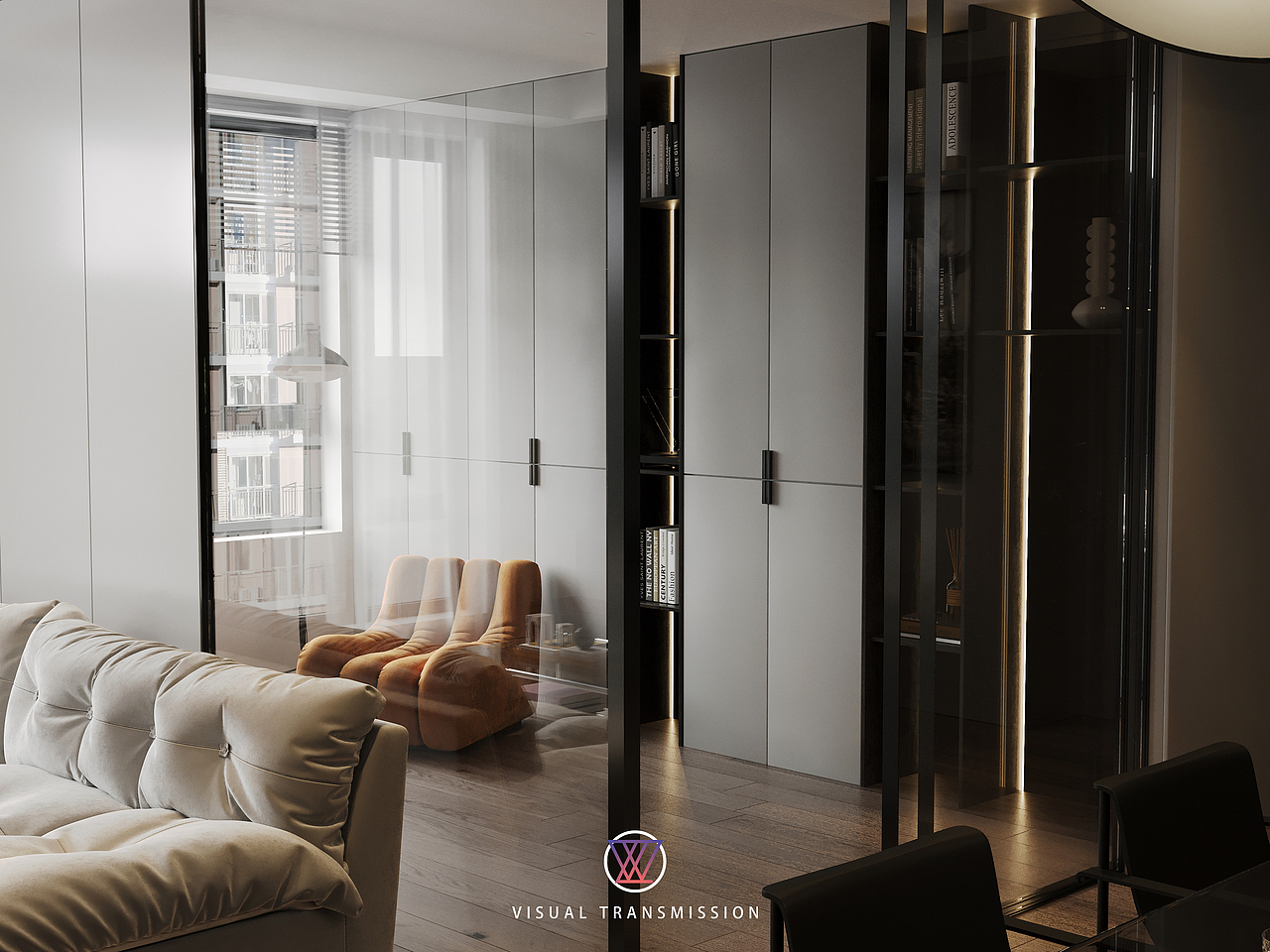 ZW视觉表现 五脏俱全的现代小家