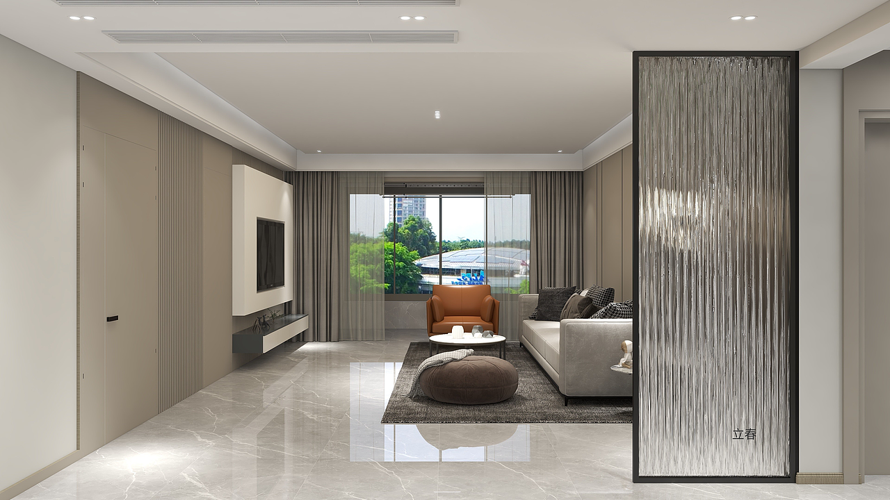 160平婚房用要时尚一些，极简风现代风（图ZMzEyMzg5NzE2） - 家装设计 - 站酷设计师spark6966原创素材 - 站酷ZCOOL