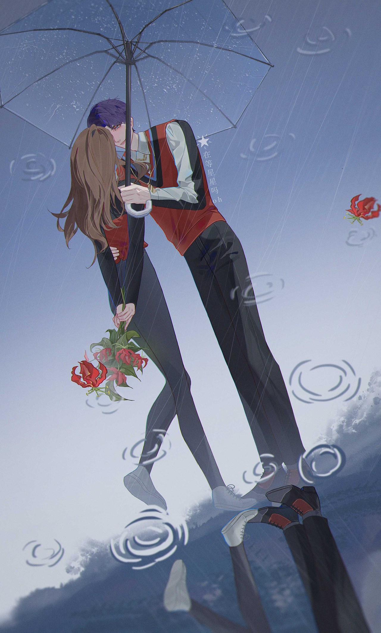 二次元插畫（圖ZMzY5ODU3MTMy） - 游戲原畫 - 站酷設(shè)計(jì)師在等星星嗎oh原創(chuàng)素材 - 站酷ZCOOL